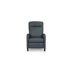 Emmett Leather Track Arm Lay Flat Power Recliner Chairs Bassett Furniture 10