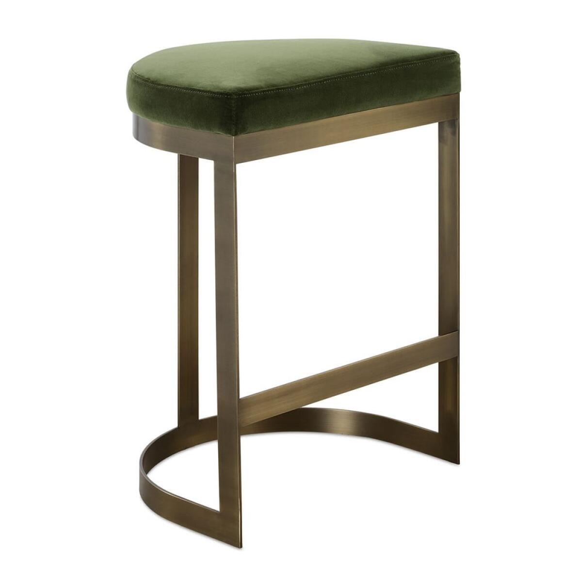 Ivanna Counter Stool, Brass – Moss Barstools Barstools 2 Ivanna Counter Stool, Brass – Moss Barstools Barstools 2