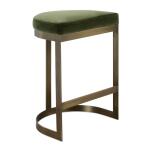 Ivanna Counter Stool, Brass – Moss Barstools Barstools 12