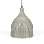 Hampton Rattan Pendant Medium Lighting Bramble 13