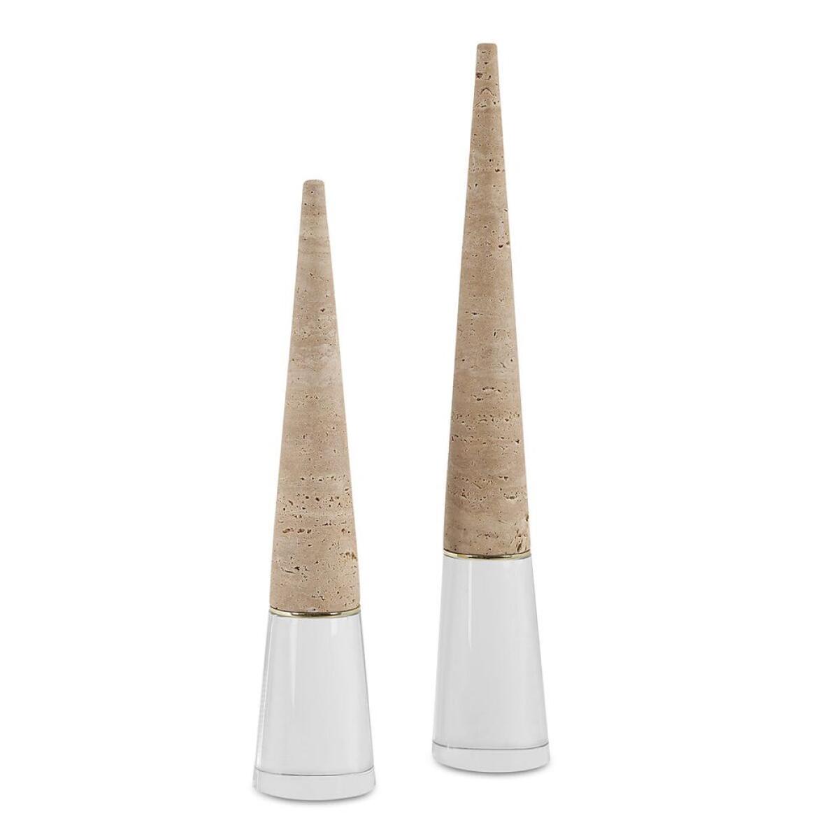 aa3fd3df6164be1999c427dff7b96869 Stoney Point, Sculptures, S/2 - Image 1