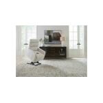 Hudson Leather Track Arm Lay Flat Power Lift Recliner - Image 6