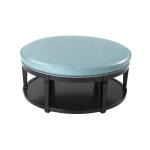 Manhattan Leather Upholstered Storage Bed Beds Bassett Furniture 17