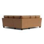 True Custom™ True Custom® Leather Slope Arm L-Shaped Sectional - Image 9