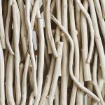 Gathered Teak Wood Wall Decor, Bleached Wall Decor Bleached 15