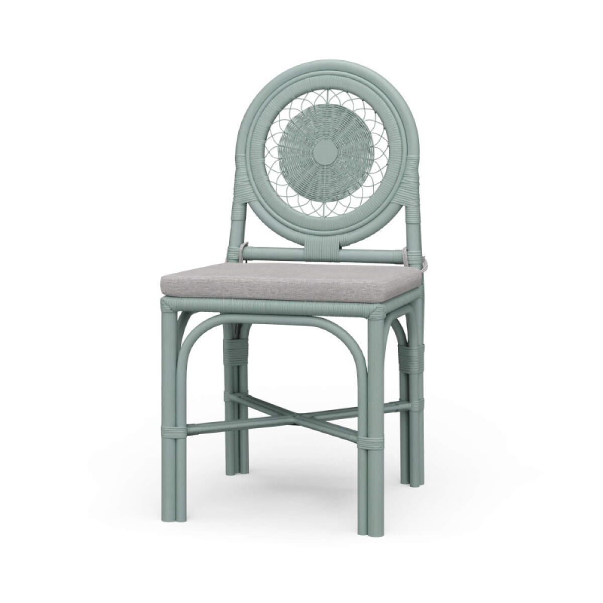 Oceana Rattan Dining Chair Chairs & Benches Blue 2 Oceana Rattan Dining Chair Chairs & Benches Blue 2