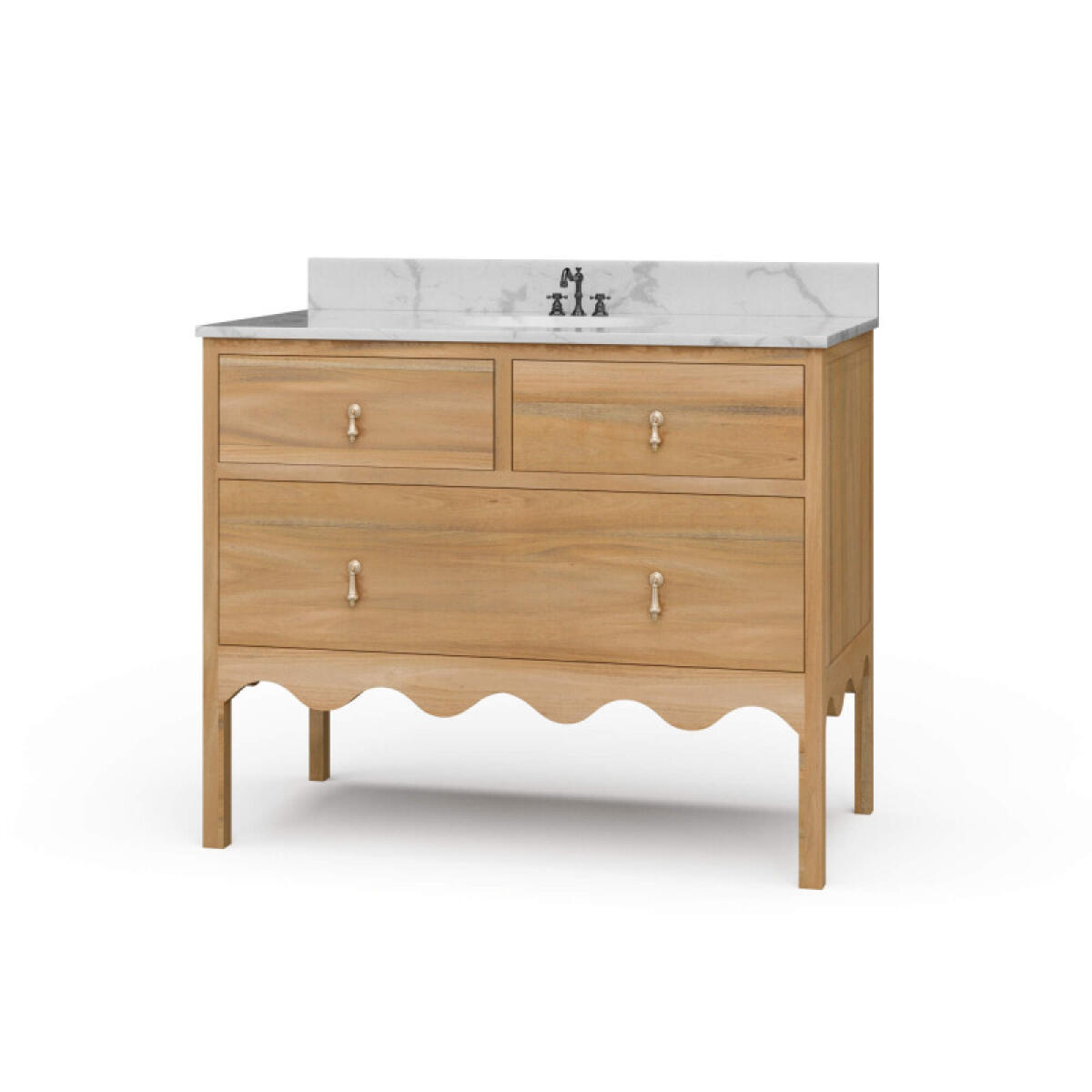 aad4df81910345dae9dd18bc0c2fe546 Chloe Single Vanity W/ Sink & Marble Top - Image 1