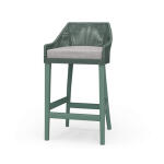 Savanah Rattan Counter Stool W/ Seat Cushion Barstools Barstools 24