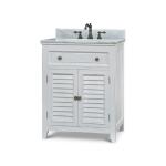 Shutter Vanity W/ Sink & Marble Top - Image 4