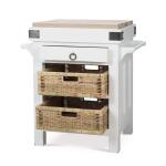 Sonoma Island W/ Rattan Baskets - Image 7