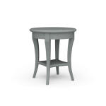 Bradley Round Side Table Chairside Tables Blue 10