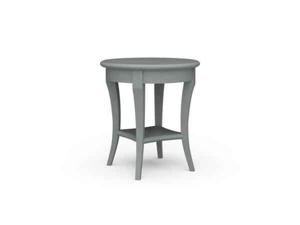 Bradley Round Side Table Chairside Tables Blue