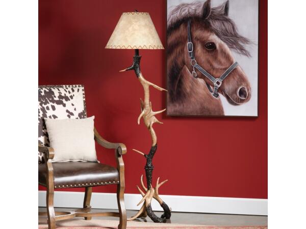 Trophy Floor Lamp Lighting Brown