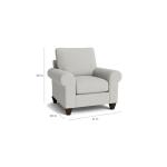 True Custom™ True CustomÂ® Large Roll Arm Accent Chair