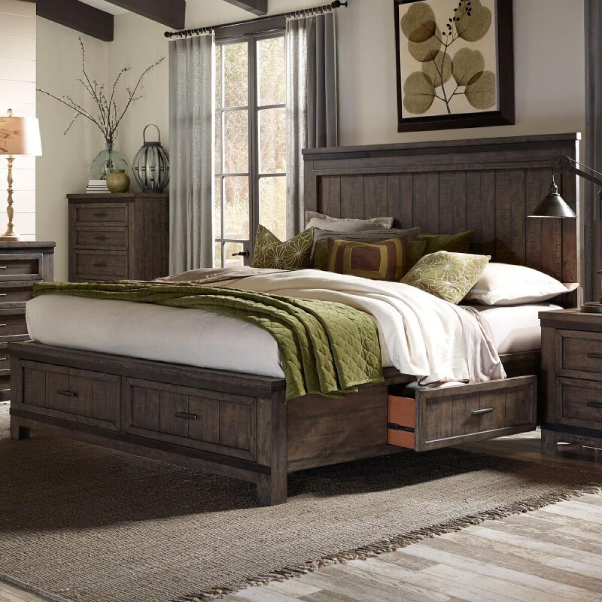 Thornwood Hills King Two Sided Storage Bed Beds Beds 2 Thornwood Hills King Two Sided Storage Bed Beds Beds 2