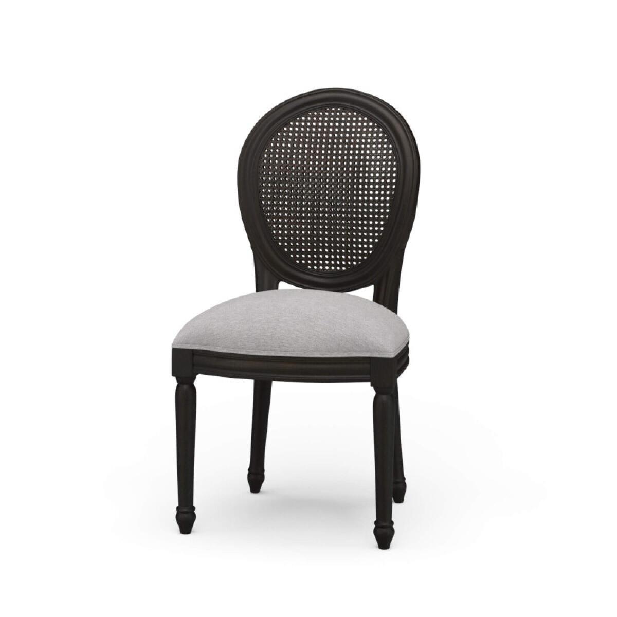 abc7e343cea3b30aa142d88a0637c1c4 Tulip Rattan Back Dining Chair W/o Fluted Leg - Image 1