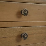 Eton 2 Drawer Side Table W/ Pull Out Shelf - Image 3