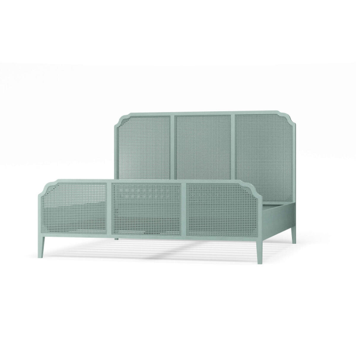 abff18057eae0124ef2919691f78ba64 Marisol Bed W/ Rattan - Image 1