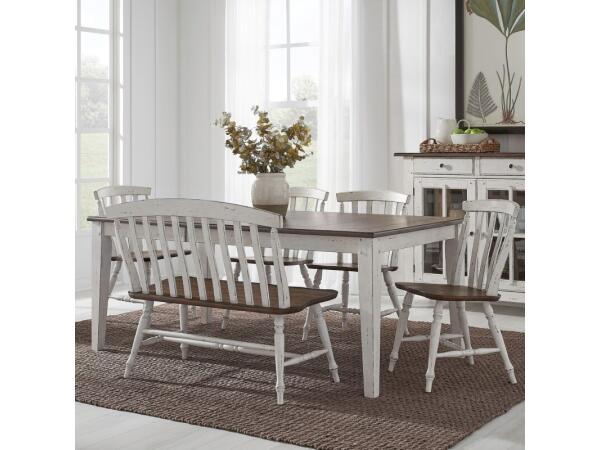 Al Fresco 6 Piece Rectangular Table Set Dining Sets Dining Sets