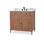Nantes Single Vanity W/ Sink & Marble Top - Image 4