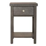 Modern Farmhouse Drawer Chair Side Table - Image 4