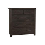 Dovetail STANDING DRESSER Dressers Brown 4