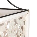Mariah 29" Wood and Metal Pendant Light - Image 3
