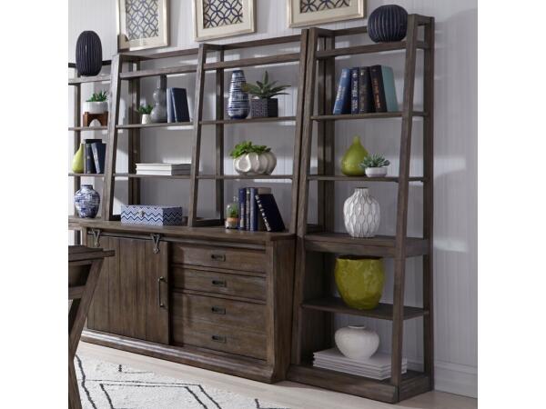 Stone Brook Leaning Bookcase Bookcases Bookcases