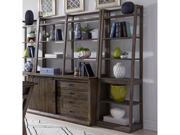 Stone Brook Leaning Bookcase Bookcases Bookcases