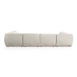 Clyde Modular U-Shaped Sectional Sectionals Alabaster 11