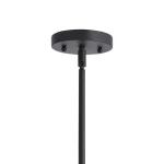 Thales, 3 Lt Pendant Lighting Black 15