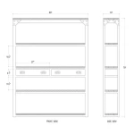 Metro Bookcase - Image 11