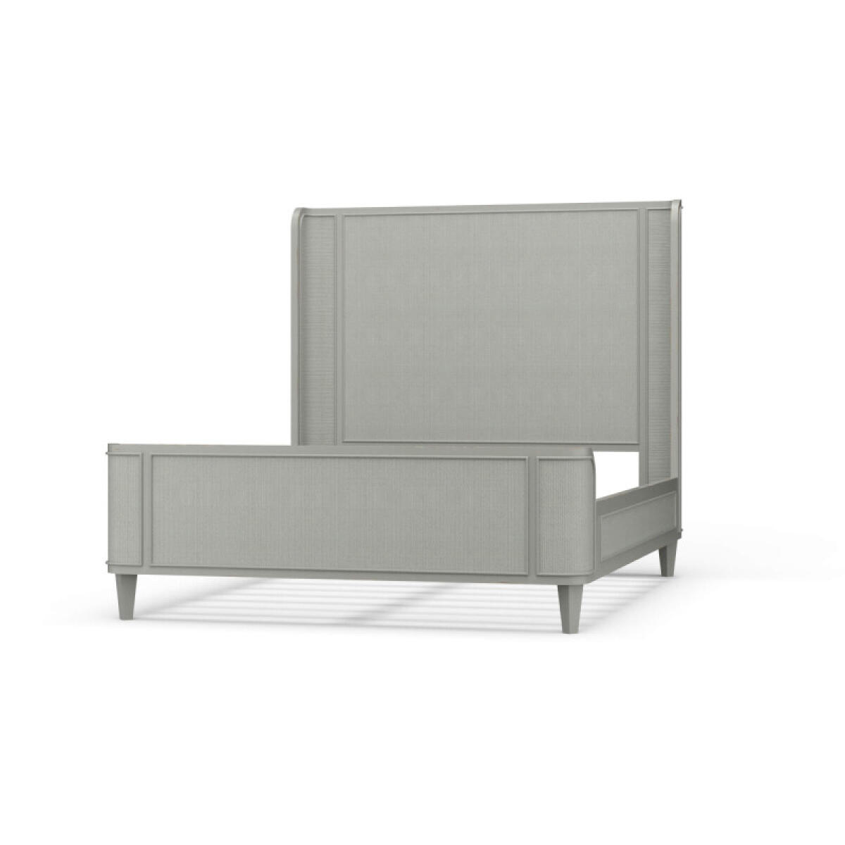 ac7aeb36e14fb44ed4f451ba63f0044a Lexington Bed W/ Rattan - Image 1