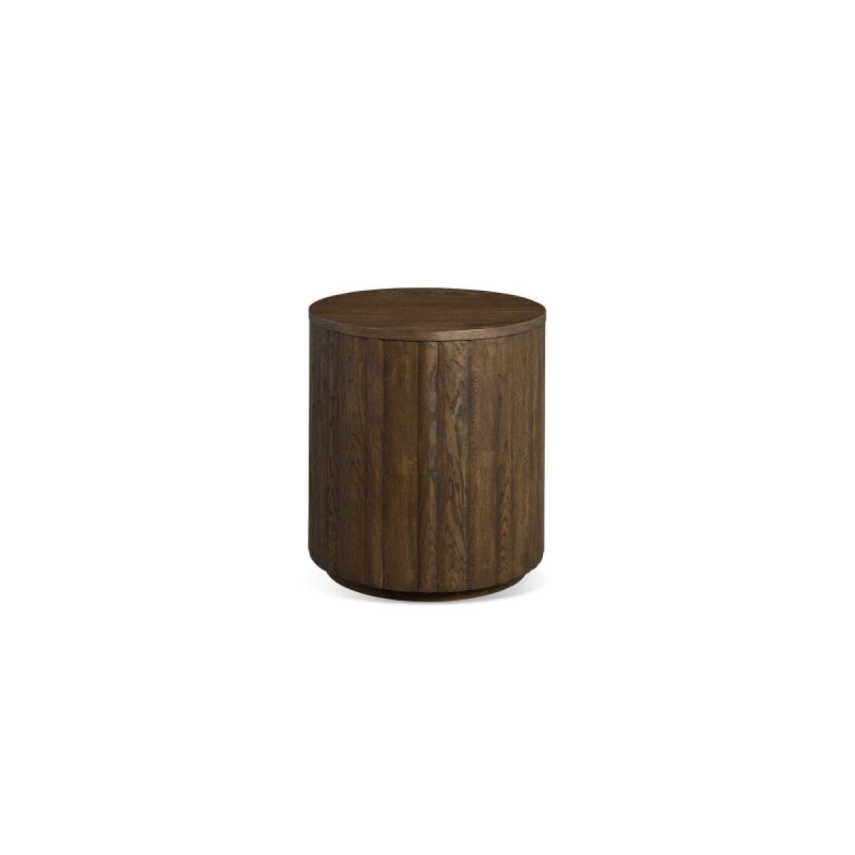 ac8324e3e8eb935b9ea8a7b16989973f Andora Round Plinth End Table - Image 1
