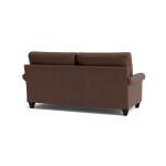 True Custom™ True Custom® Leather Roll Arm Studio Sofa - Image 5