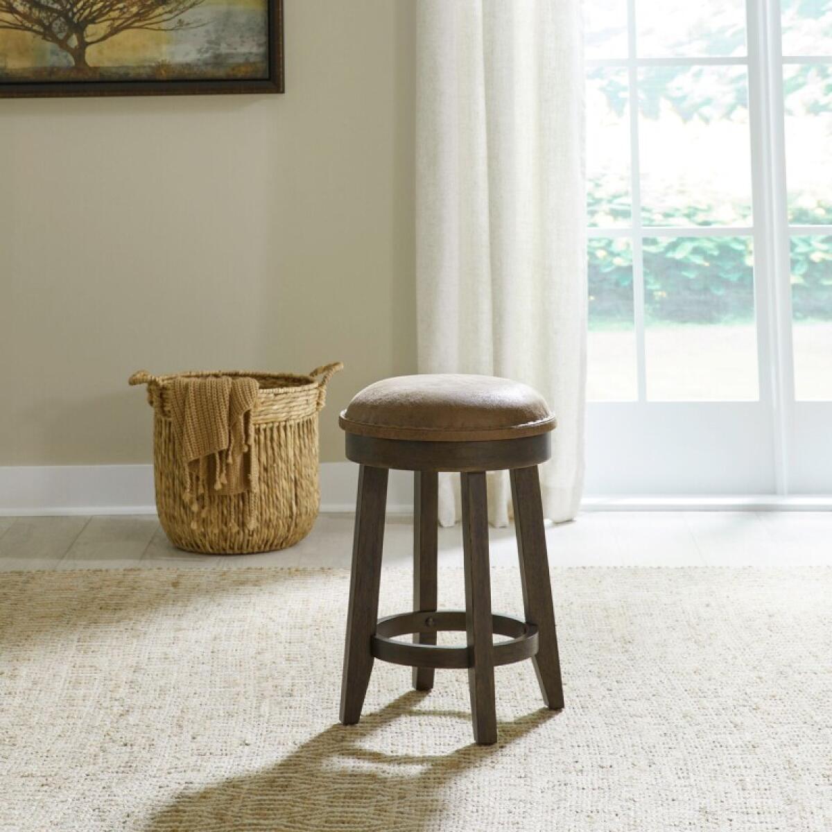 acc478808da4627c379ed9d23d5beab9 Paradise Valley Uph Console Stool (RTA) - Image 1