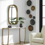 Lucky Coins Indoor-outdoor Metal Wall Decor, Brass, S/4 - Image 9