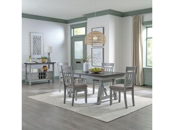 Newport 5 Piece Trestle Table Set Dining Sets Dining Sets