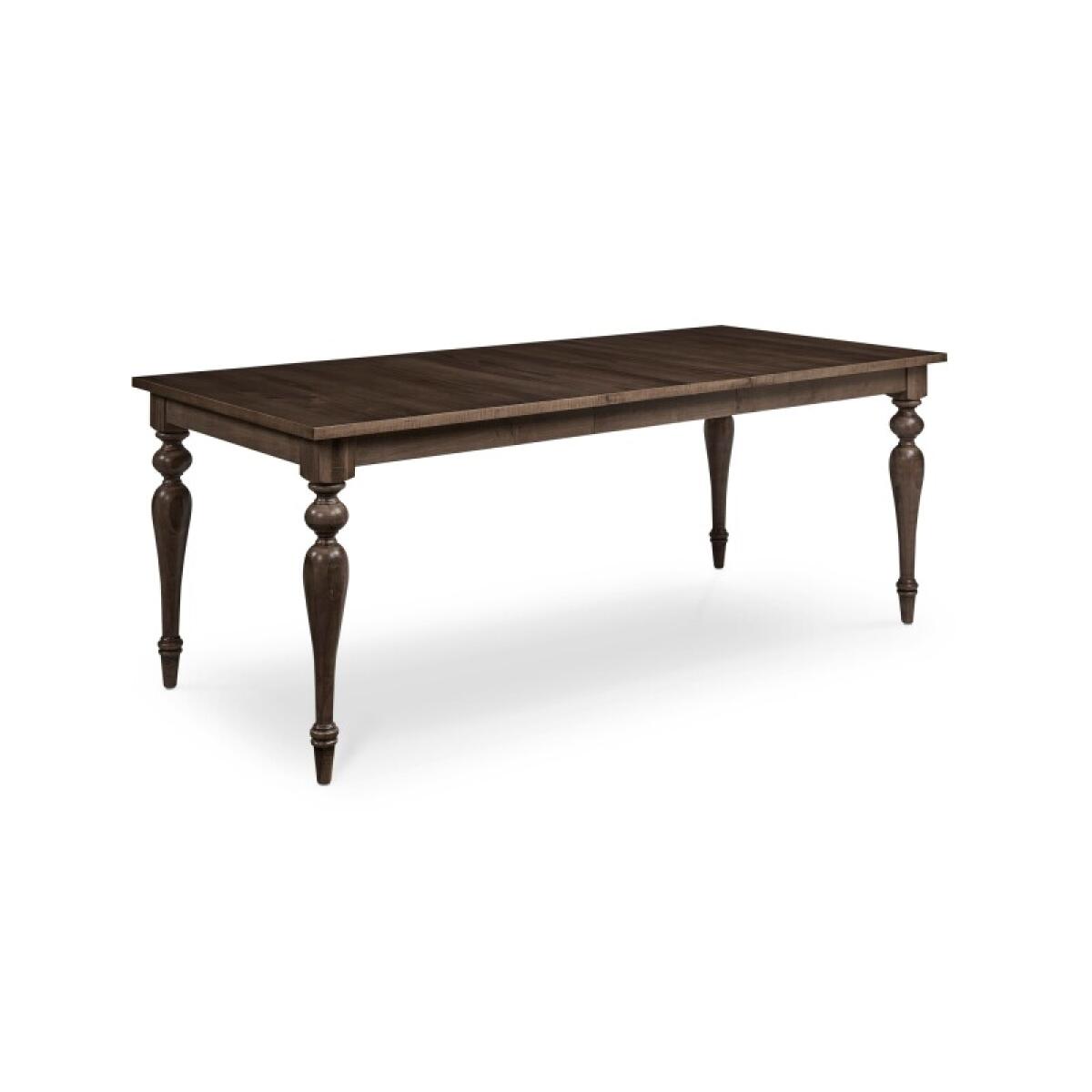 ad05adb664ffcd9d4965141fa40b274b Amelia Maple Rectangle Dining Table with Leaf - Image 1