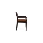 Myers Dining Chair with Leather Upholstered Seat Chairs & Benches Bassett Furniture 11