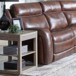 L Arm Recliner P2 & ZG - Cognac