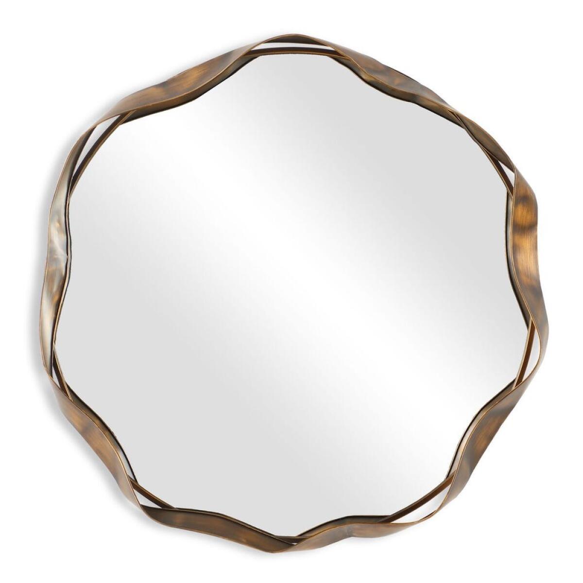 Catch The Wave Round Mirror Mirrors Brown 2 Catch The Wave Round Mirror Mirrors Brown 2
