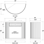 Kraton 1 Drawer Bedside Table - Image 8