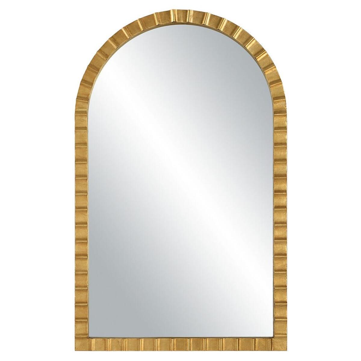 ad8d19d415778f58fe15fcc4e78c8879 Dandridge Arch Mirror, Gold - Image 1