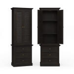 Cottage Tall Shutter Cabinet