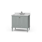 Eclipse Single Vanity W/ Sink & Marble Top