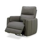 Reilly SG Recliner P3 Recliners Aline Light Gray Leather 17