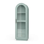 Vannes Single Door Display Cabinet