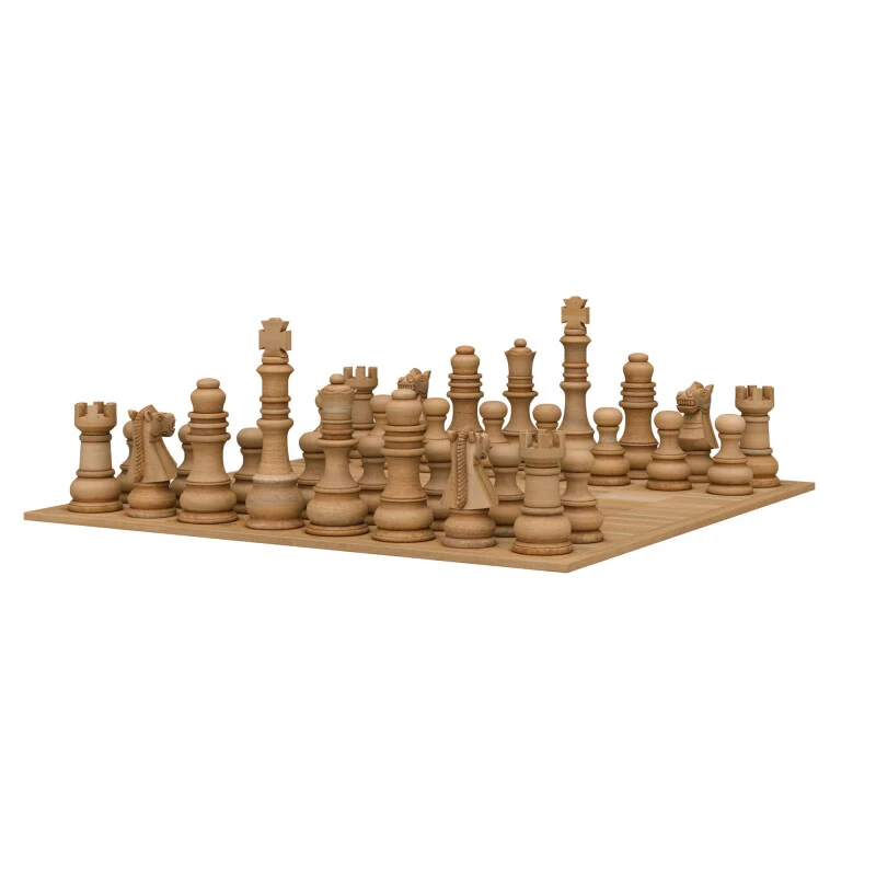 addea8dfebd2699b807d99fe9c237066 Gentlemen's Club Chess Set - Image 1