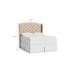 Paris Tufted Upholstered Bed - Image 6